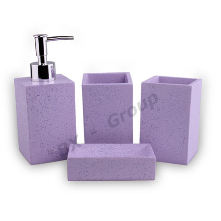 polyresin bathroom set